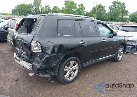 2013 Toyota Highlander Limited V6 z USA, uszkodzony, nr VIN 5TDDK3EH8DS194422